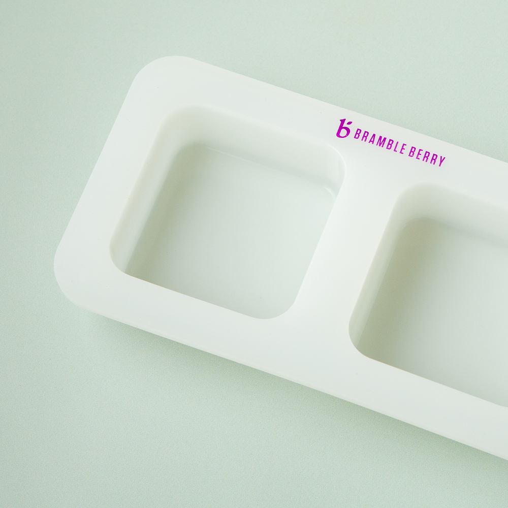 2 Cavity Silicone Square Mold image number null